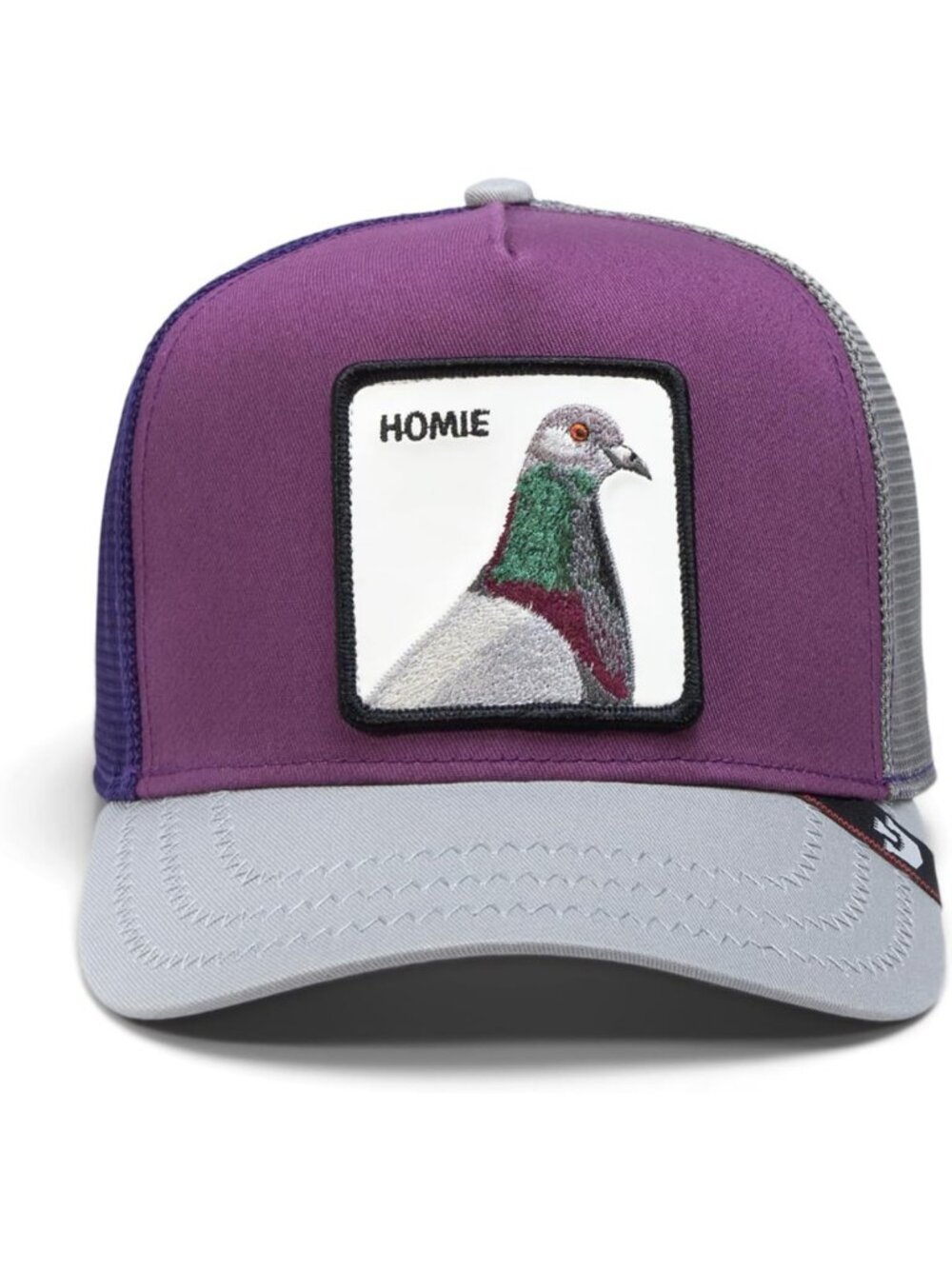 Stylish Purple Trucker Hat for Men & Women, Adjustable Fit, Casual Headwear